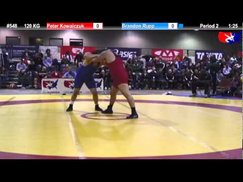 2011 U.S. Open SAT GR 120 KG: Peter Kowalczuk vs. Brandon Rupp Semifinal