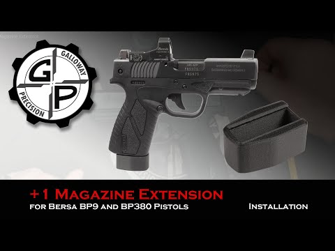 Bersa BP9/BP380cc +1 Magazine Extension