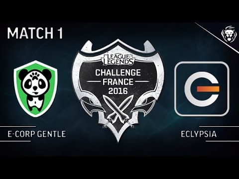 CHALLENGE FRANCE : Eclypsia vs Ecorp Gentle GAME 1