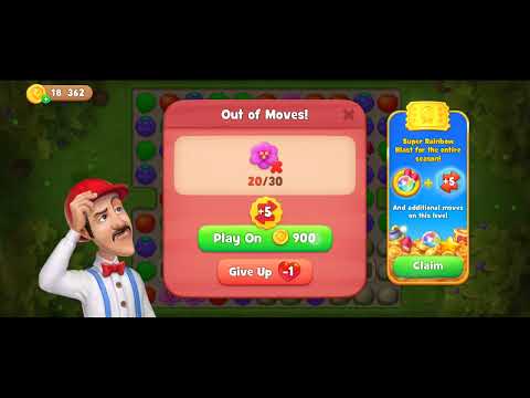 Gardenscapes level 102