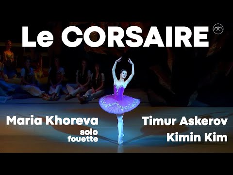 CORSAIRE - SOLO & FOUETTE - Maria Khoreva & Kimin Kim