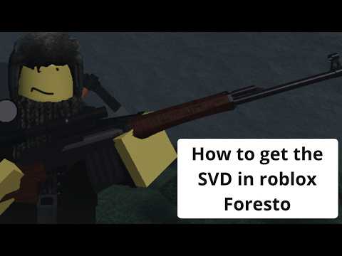 How to get the SVD in roblox Foresto!