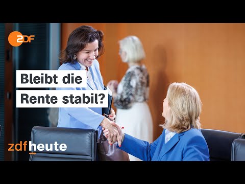 Pensions at their limit: How the Black-Red coalition wants to secure them | ZDF Morgenmagazin