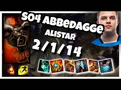 Alistar vs Thresh S04 Abbedagge SUPPORT (2/1/14) - v10.25