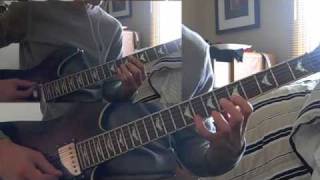 A Static Lullaby - Contagious [Dual guitar cover]