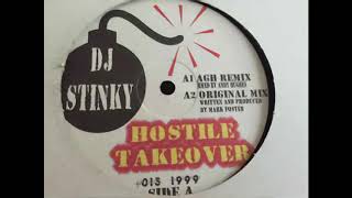 Dj Stinky - B1. Hostile Takeover (Rob-E's Lunar Landing Mix) [Mafddap Recordings Inc. ‎– #015]