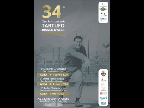 Bocce : Sintesi 34° Gara Internazionale del Tartufo - Alba 2020