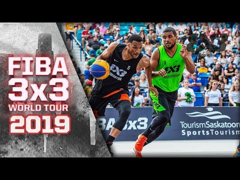 Amsterdam v Edmonton |  Full Game | FIBA 3x3 World Tour 2019 – Saskatoon Masters
