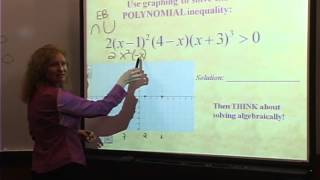 College Algebra: Lecture 18 - Solving Polynomial and Rational Inequalities