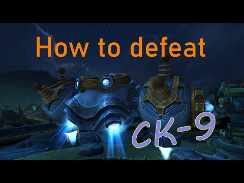How to defeat CK-9 Micro - Oppression Unit on Mechagon Island - World of Warcraft pet battle. (ENG)