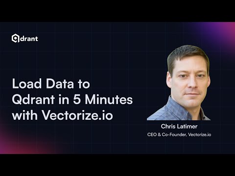 Load Data to Qdrant: How to Chunk and Vectorize Text in 5 Minutes