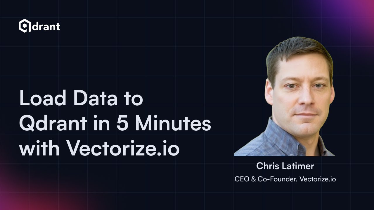 Load Data to Qdrant: How to Chunk and Vectorize Text in 5 Minutes