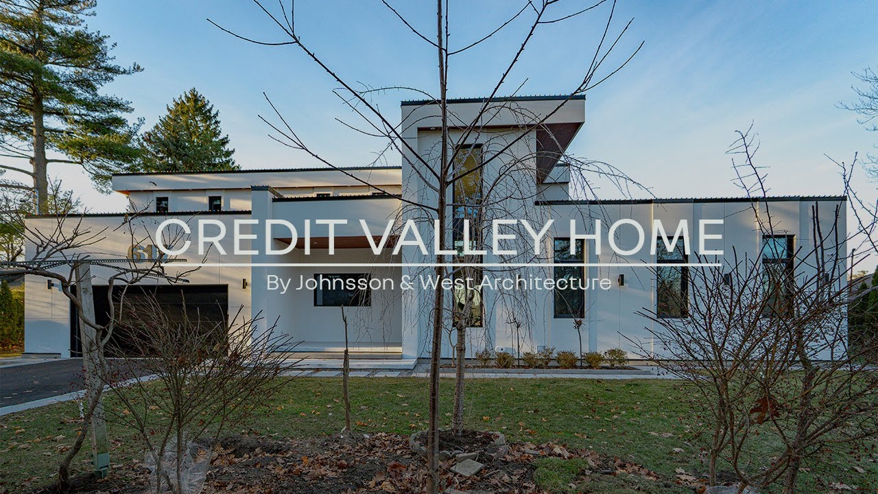 Contemporary Home in Credit Valley | Modern Architecture Connected to Nature by J&W Architecture