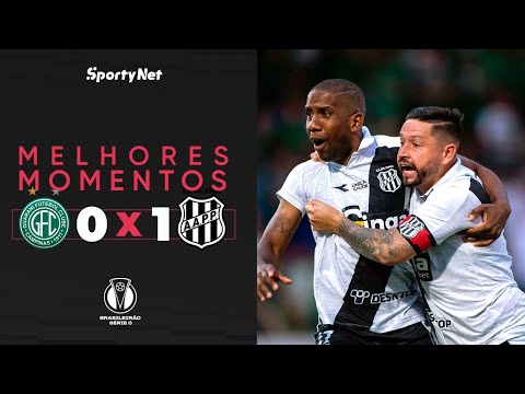 A MACACA CALOU O BRINCO DE OURO DA PRINCESA - Guarani 0x1 Ponte Preta - Melhores Momentos - Série C