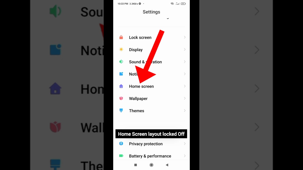 How To Home Screen | layout Apps Locked Problem🔥 solved || #Shorts