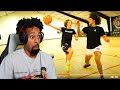 This 12 YEAR OLD Hoops Like A GROWN Man! 1v1 Vs Cam Wilder..