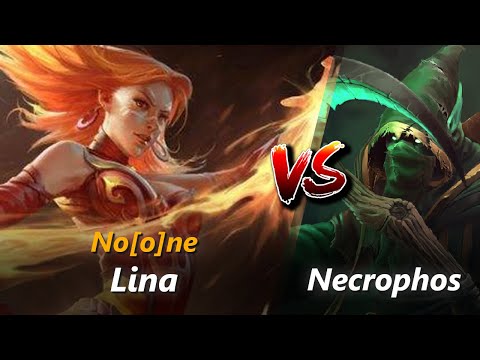 No[o]ne mid Lina vs Necrophos | First 10 minutes