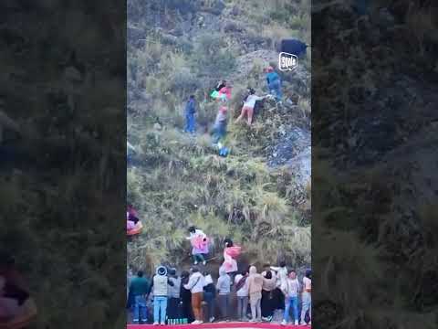 Huancavelica: Toro suelto desata pánico en corrida