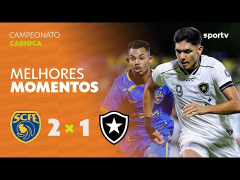 Gols e lances de Sampaio Corrêa - RJ x Botafogo