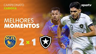 SAMPAIO CORRÊA 2 X 1 BOTAFOGO | MELHORES MOMENTOS | 2ª RODADA CAMPEONATO CARIOCA 2026 | sportv