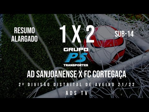 🔴 Highlights 🏆 Sub-14 ⚽ AD Sanjoanense x FC Cortegaça - 1ª Jornada ⚽ Apuramento de Campeão