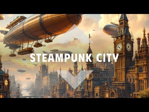 Steampunk City ⚙️ Epic Orchestral Soundtrack for Creativity, Focus & Adventure" 🚂🎻