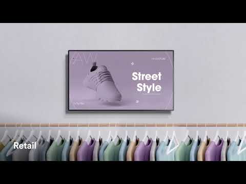 32” Full HD Digital Signage Display - 24/7 Operation . Hisense Commercial Display