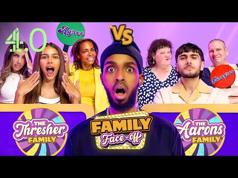 Danny Aarons vs Tennessee Thresher | Family Face Off | @channel4.0