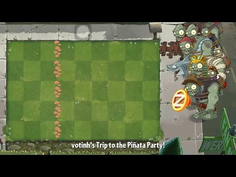 Plants vs. Zombies 2 pinata party 3/2/2017 || pinata party March 2, 2017