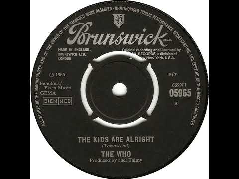 UK New Entry 1966 (277) The Who - The Kids Are Alright