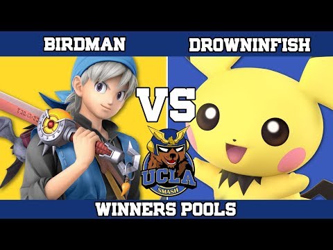 UCLA Scrub Mountain Fall 2019 Winners Pools - Birdman (Hero) vs DrowninFish (Pichu,Jigglypuff)