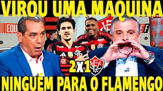FLAMENGO ESTÁ EM OUTRO NÍVEL! PASCOAL E ZINHO RASGAM ELOGIOS AO FLAMENGO! TÁ UMA MÁQUINA!