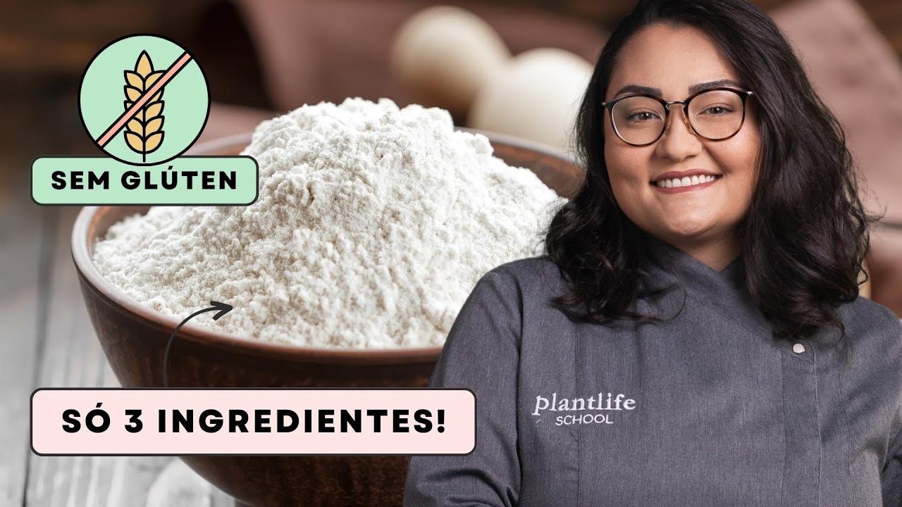 FARINHA SEM GLÚTEN MULTIUSO PARA BOLOS, PÃES, TORTAS, BISCOITOS | FAÇA SEU PRÓPRIO MIX