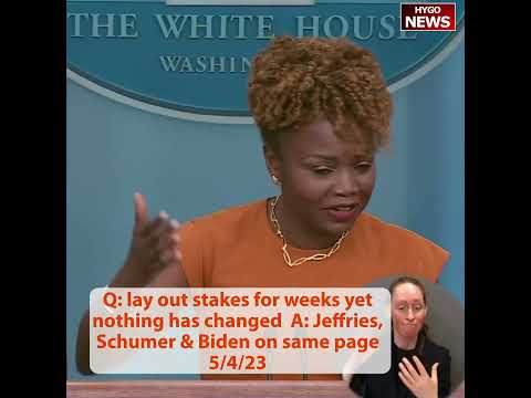 Q: Lay Out Stakes For Weeks & Yet Nothing Has Changed A: Jeffries, Schumer & Biden On Same Page