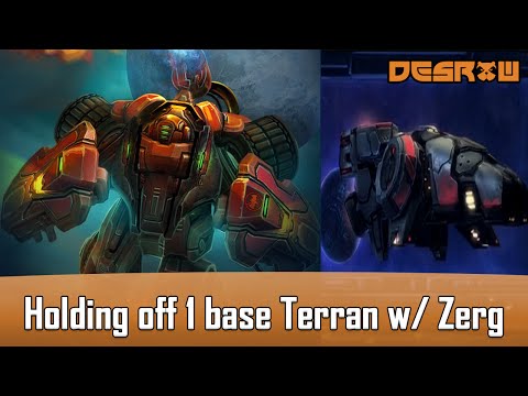 LotV Beta - Holding 1 base all in from T as Z