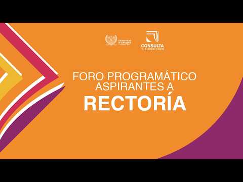 Foro Programático: Consulta y elección de Rector 2026-2030 | Centro Tutorial Carmen de Bolívar.