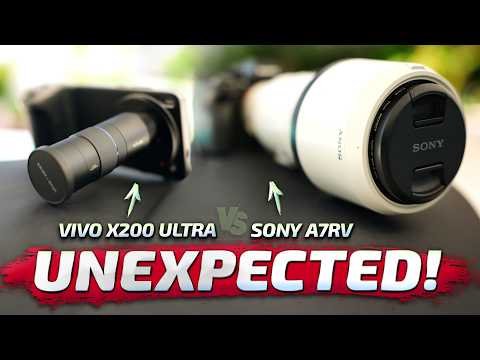 Vivo X200 Ultra Photography Kit vs Sony A7RV: smartphone VS professional camera!