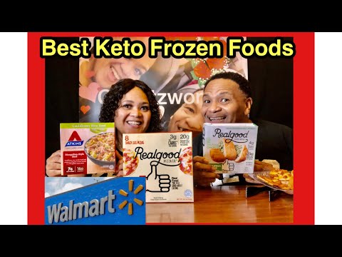 KETO FROZEN FOOD AT WALMART /FROZEN FOOD HAUL /EATING...