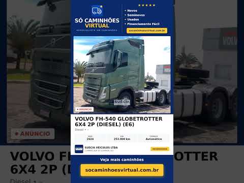 VOLVO FH-540 GLOBETROTTER 6X4 2p (diesel) (E6) 2024