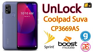 UnLock SIM | Coolpad Suva CP3669AS | SPRINT | BoosT Mobile | Global Unlocker Tool