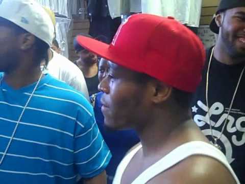 Hell Rell vs Buck Breeze new haven,ct  rap battle  round 1