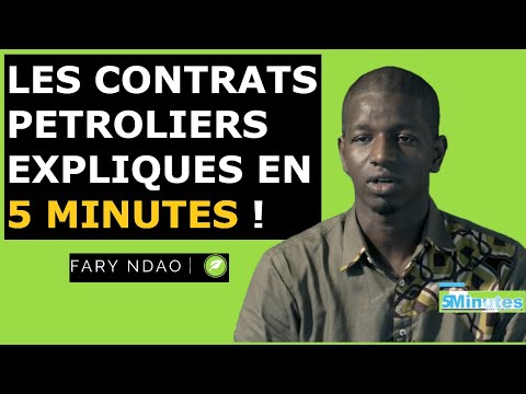 Les contrats pétroliers au Sénégal expliqués en 5 minutes ! Par Fary Ndao ( 2018)