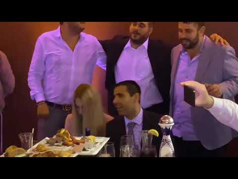 Eli Levin Performing Nishmas at the Sheva Brachos of Isaac and Caroline Simon in Bordeaux