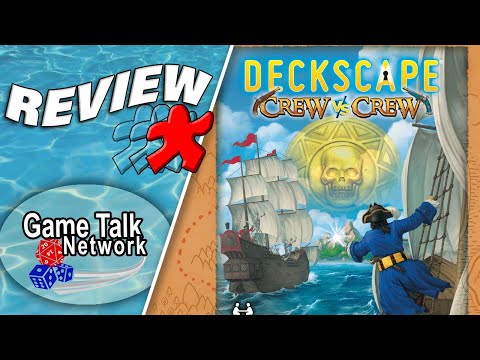 Deckscape Crew vs Crew: The Pirates' Island | Board Game Review