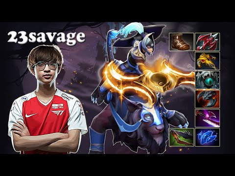 23savage - Luna Safelane with Whitemon vs Karl, Emo | Dota 2 7.30d Gameplay