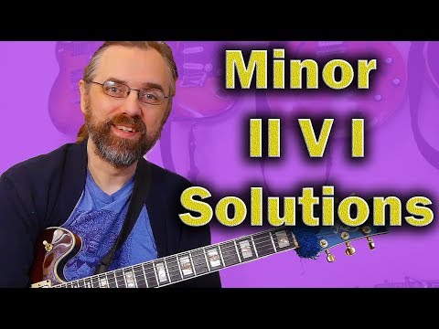 Minor II V I progression -  tips to add to your Jazz Vocabulary