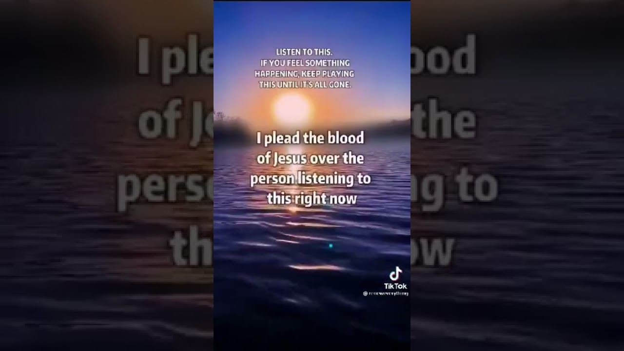 in the name of Jesus Christ.