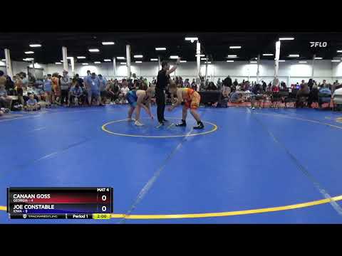 187 Lbs Placement Matches (8 Team) - Canaan Goss, Georgia Vs Joe Constable, Iowa 6b4b