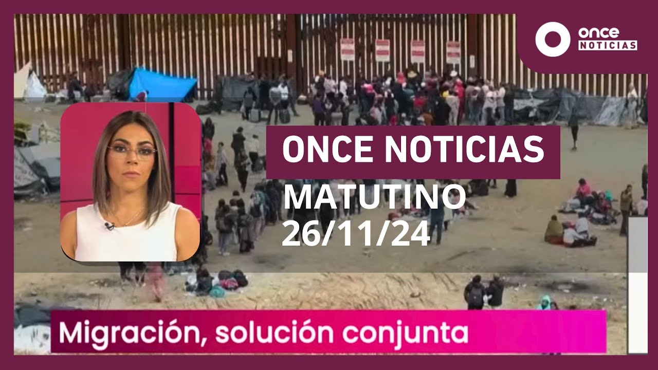 Noticiario Matutino | Conferencia Matutina "Las mañaneras del pueblo" (26/11/2024)