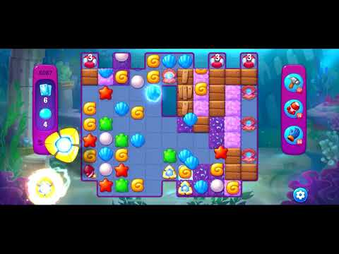 Fishdom Super Hard level 8087 no boosters フィッシュダム